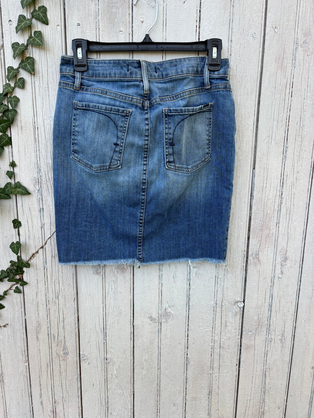 Fidelity Denim Mini Skirt, Size 4