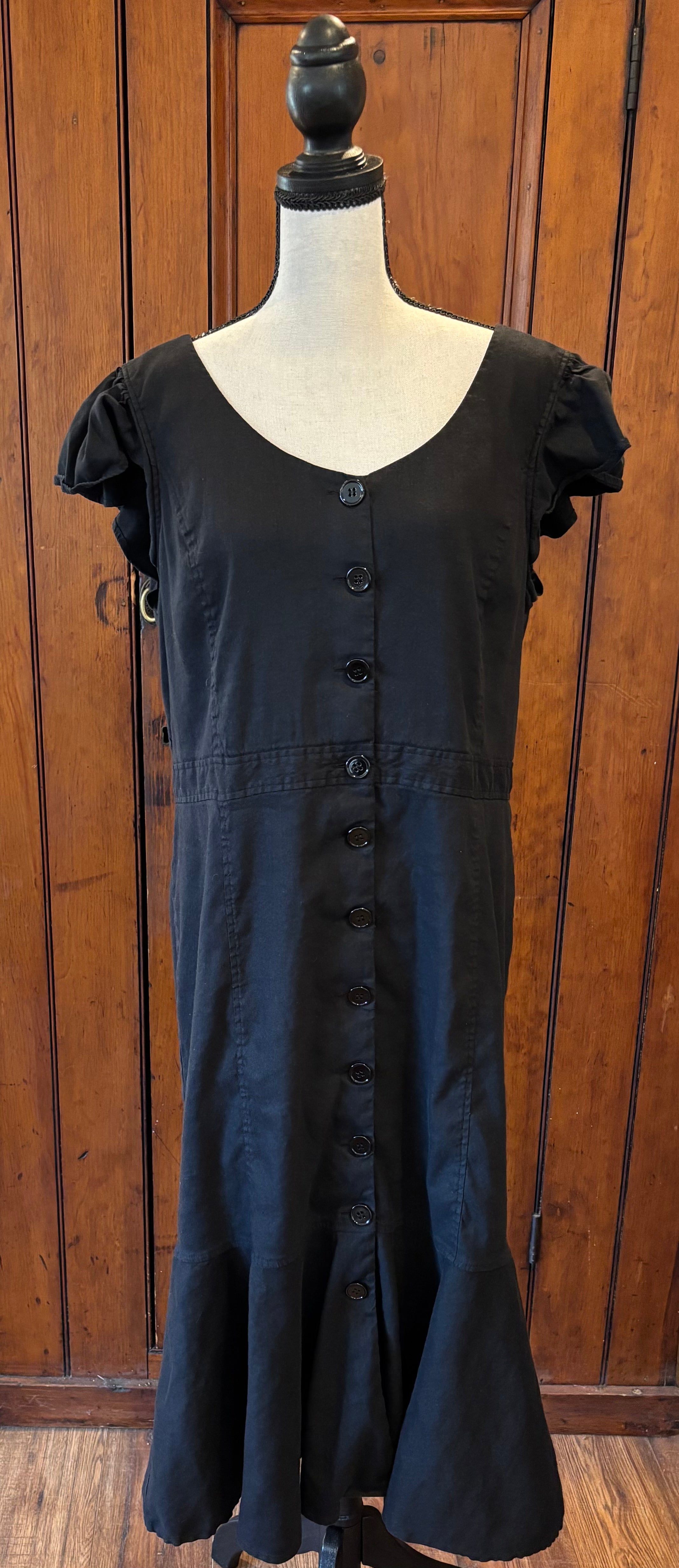 Rachel Parcell Black Dress, Size Extra Large