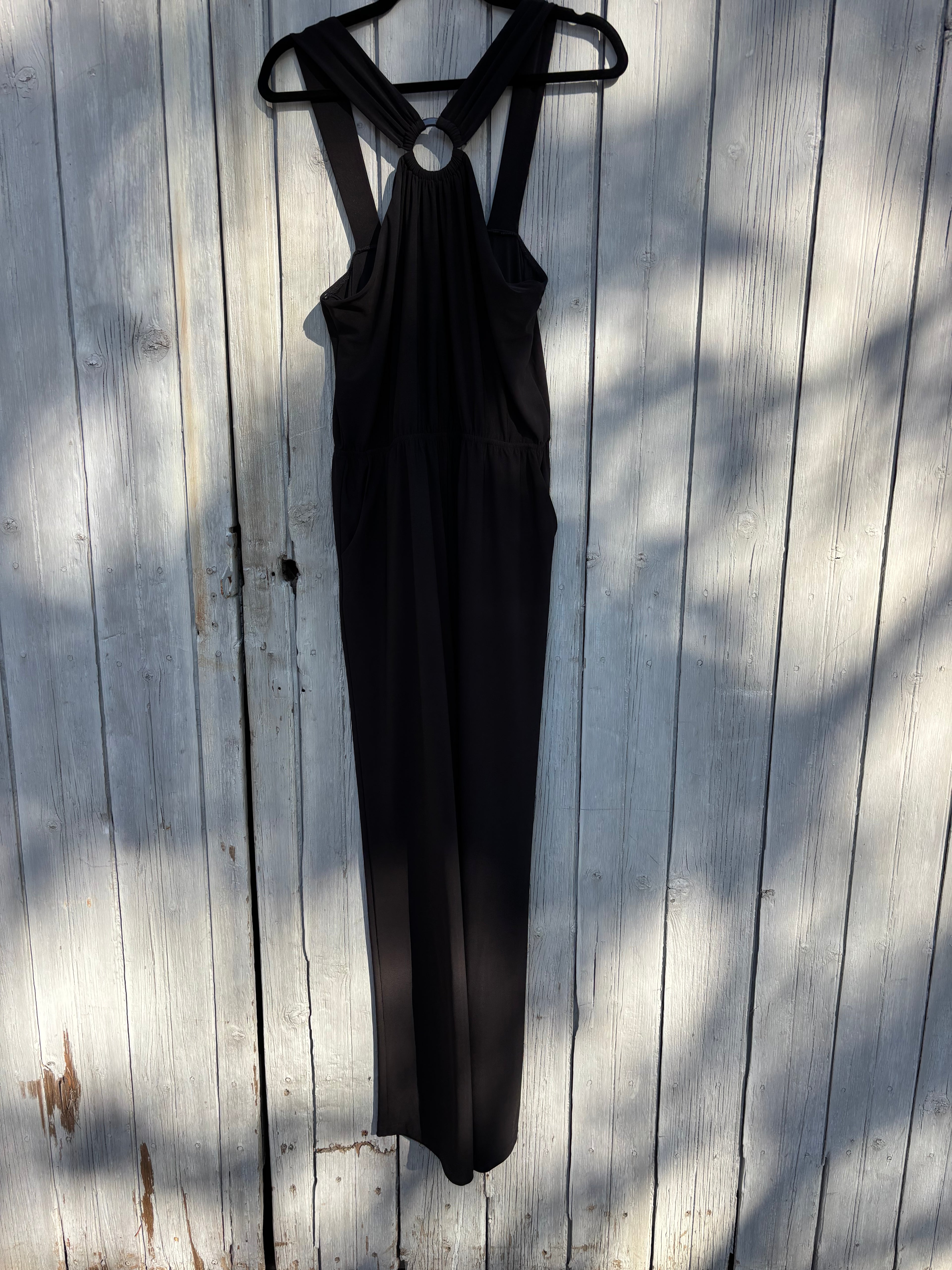 Kaileigh Black Jumpsuit, Size Medium