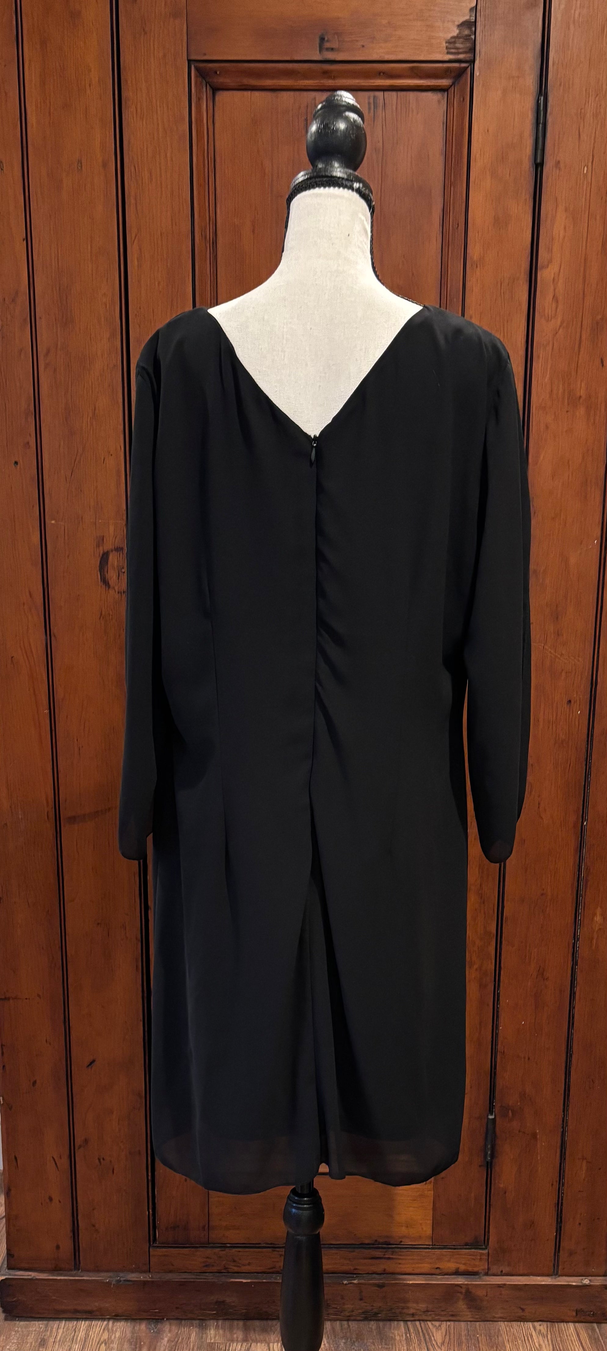 Grace Karin Black Cocktail Dress, Extra Large