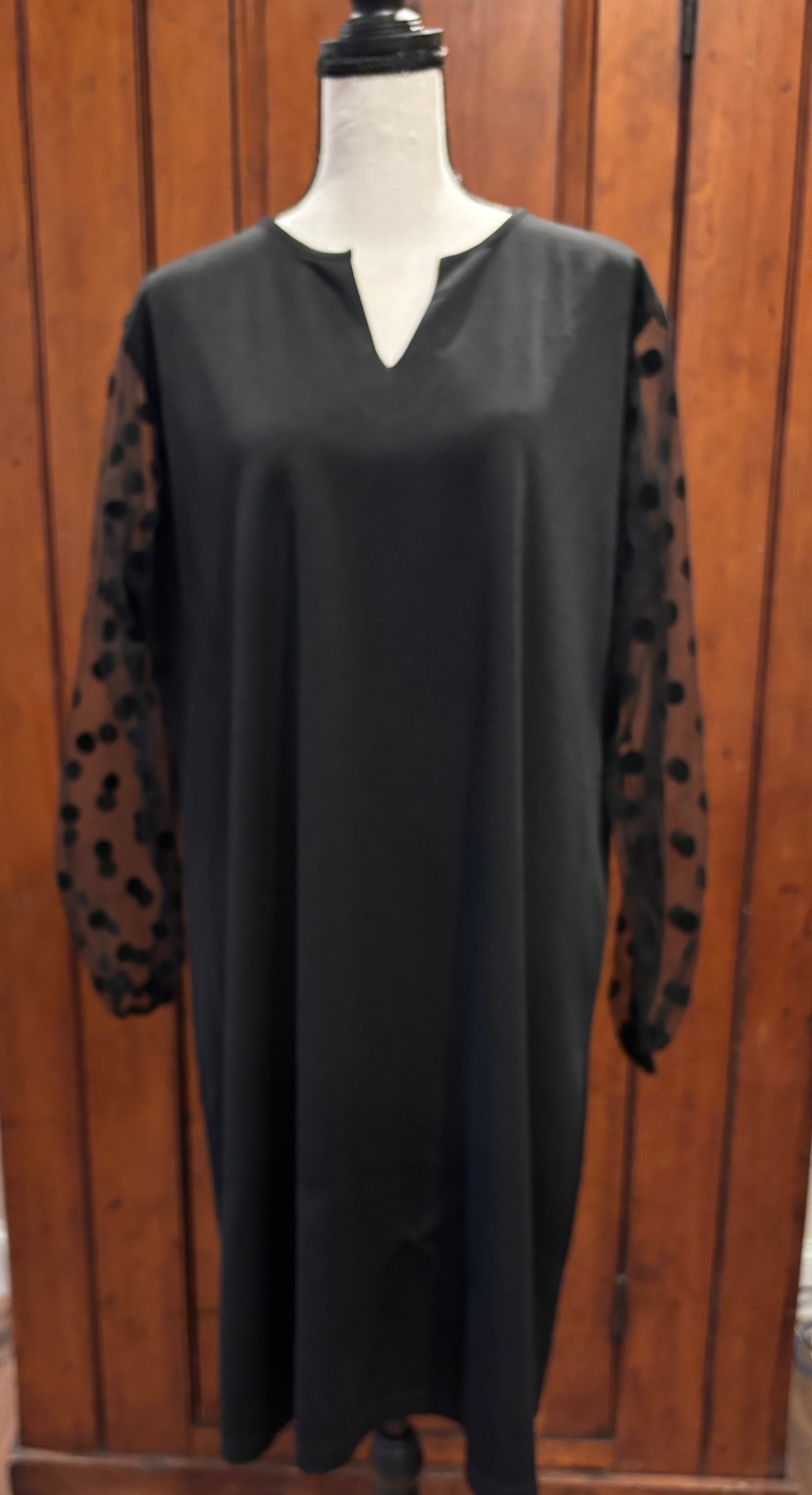 Black Cocktail Dress, Size Extra Extra Large