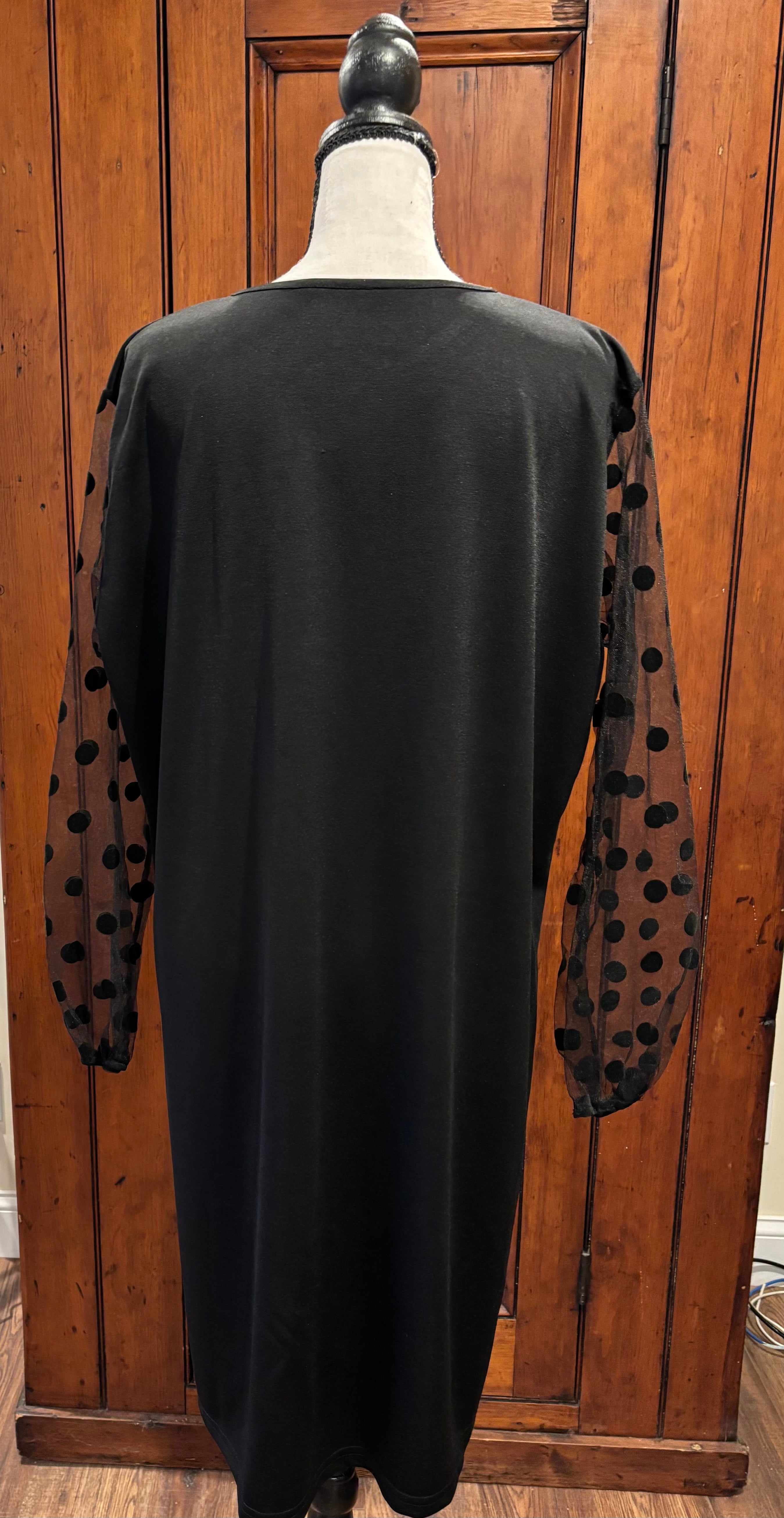 Black Cocktail Dress, Size Extra Extra Large