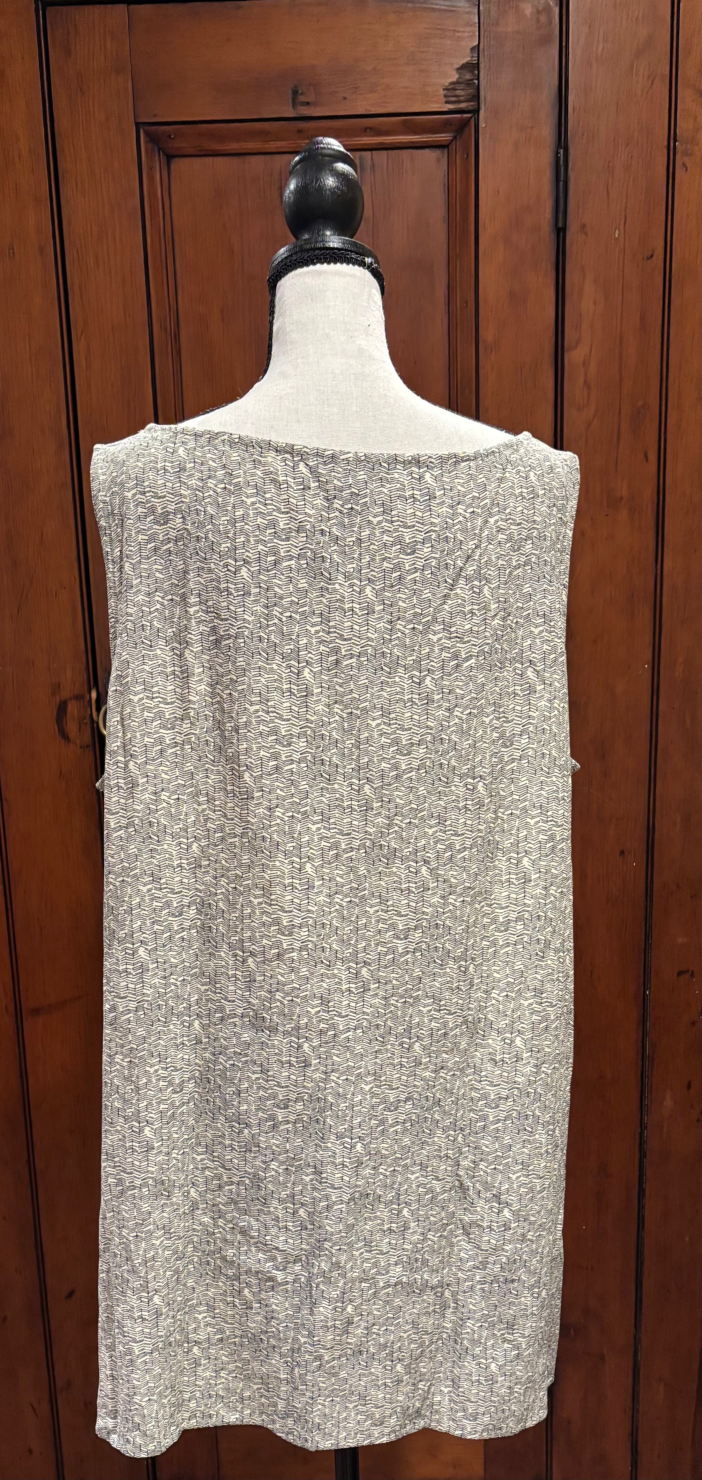 Eileen Fisher Sleeveless Blouse, Size Extra Large