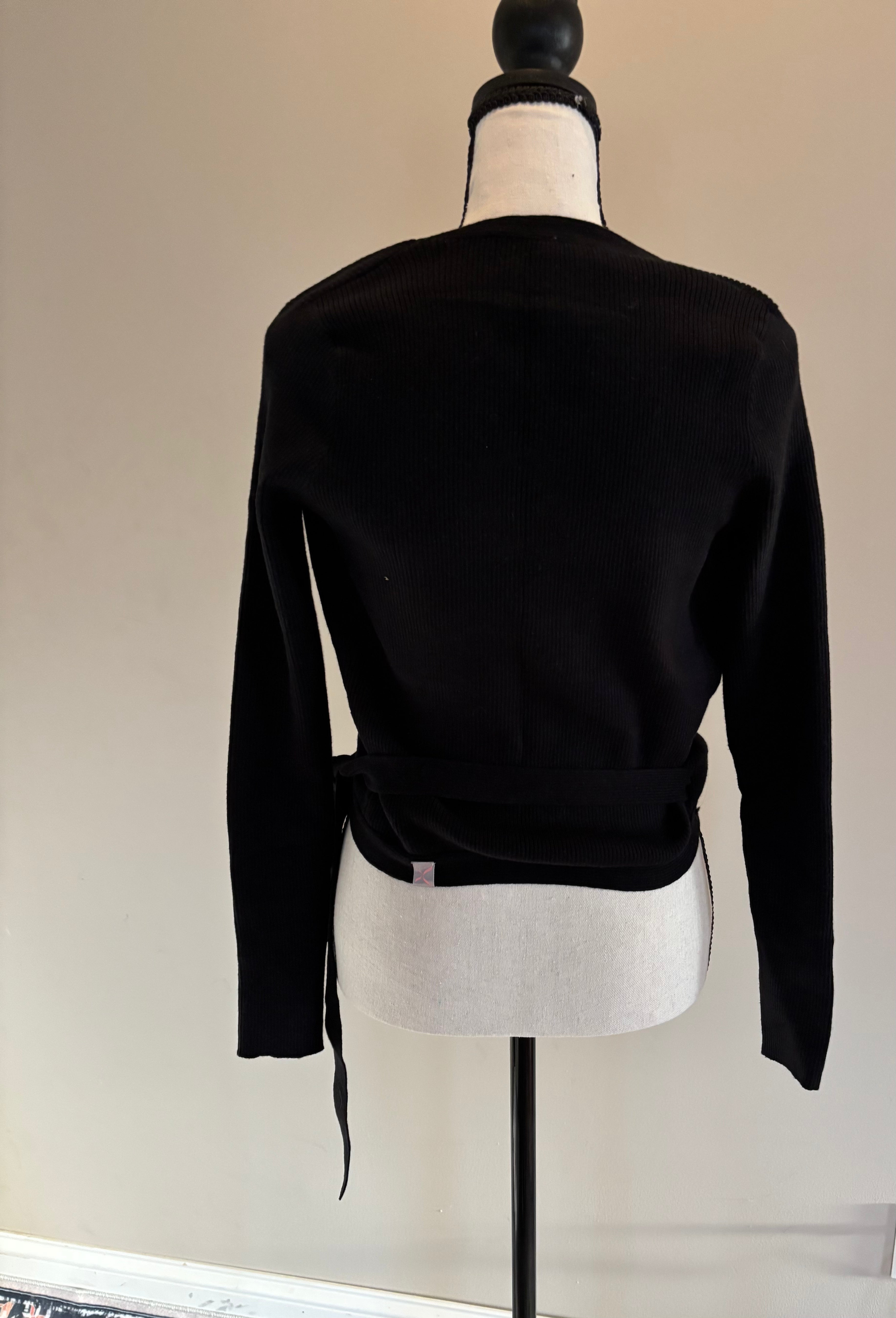 Capezio Wraparound Sweater, Size Small