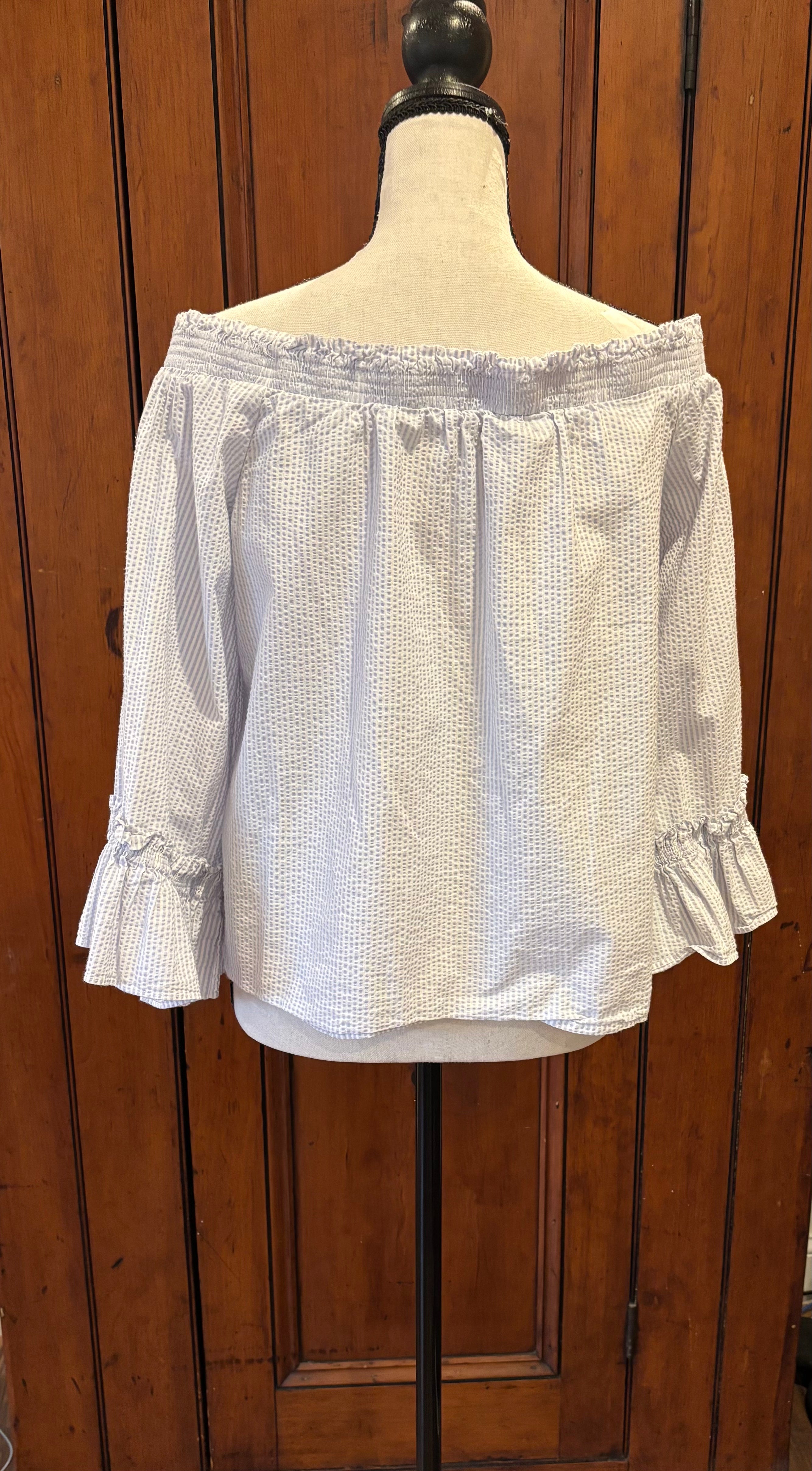 Banana Republic Off the Shoulder Top, Size Small