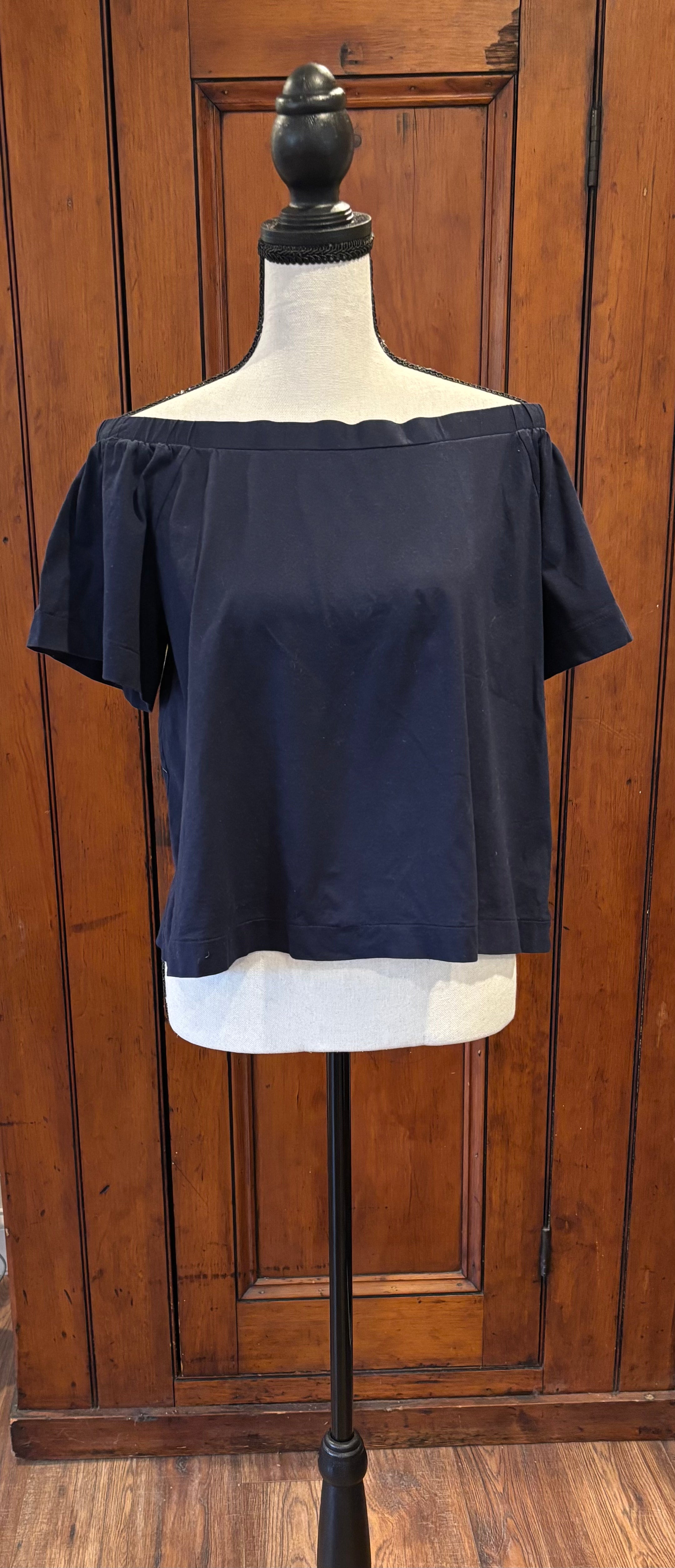 Banana Republic Off the Shoulder Top, Size Medium