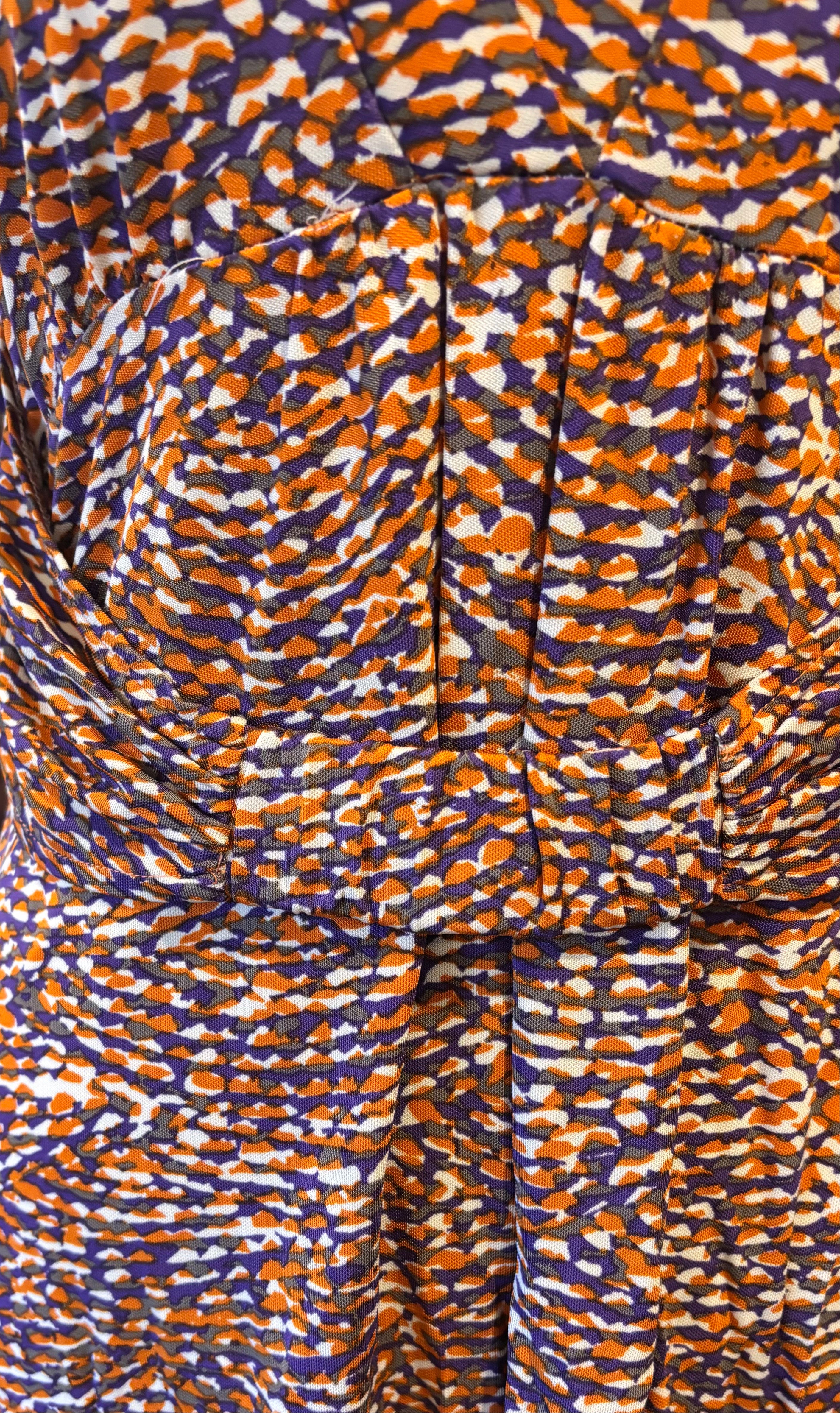 Nanette Lepore multicolor print mini dress detail close up vibrant multicolor print like new Sassy and Chic