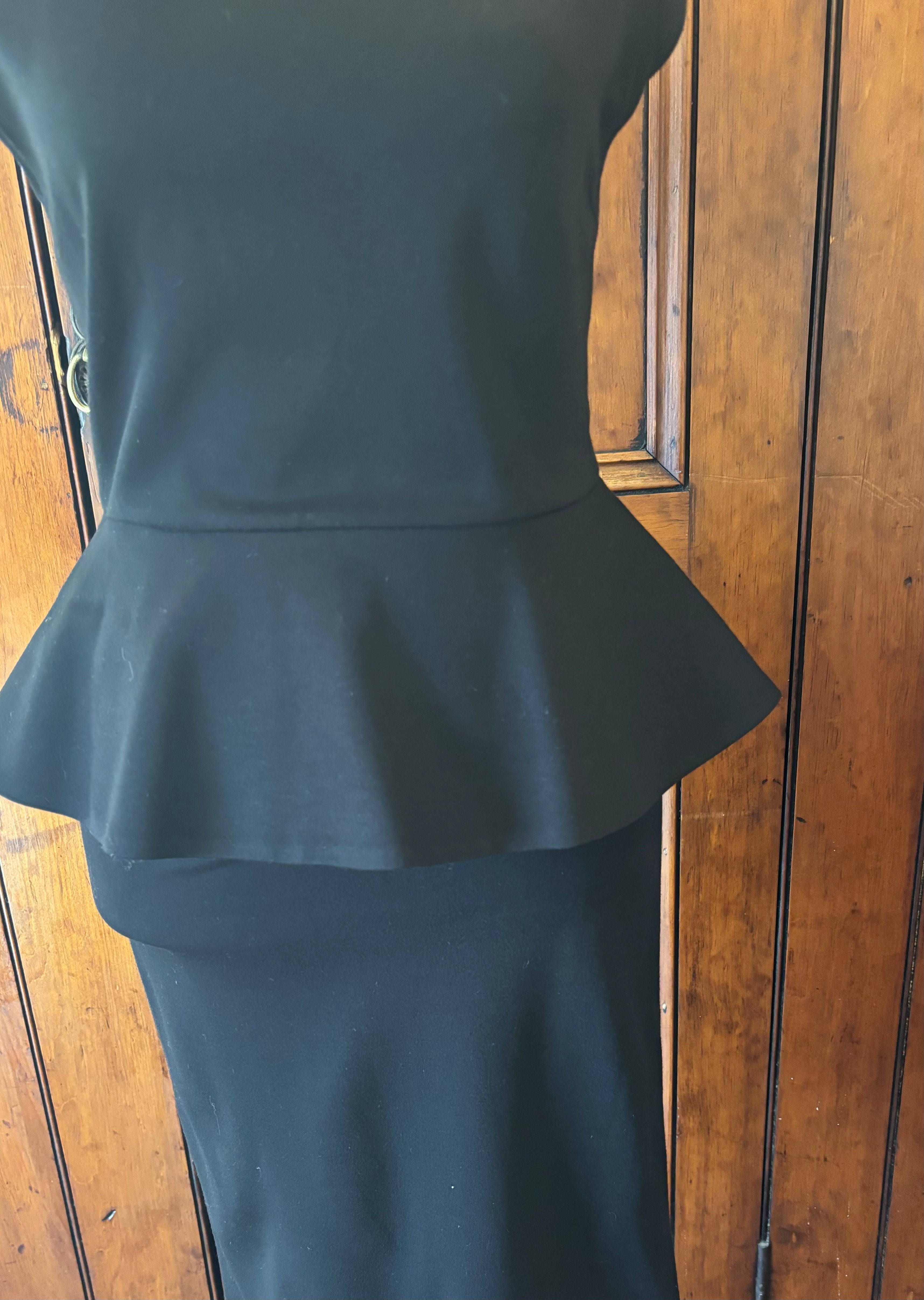 Alice + Olivia Black Cocktail Dress, Size 6