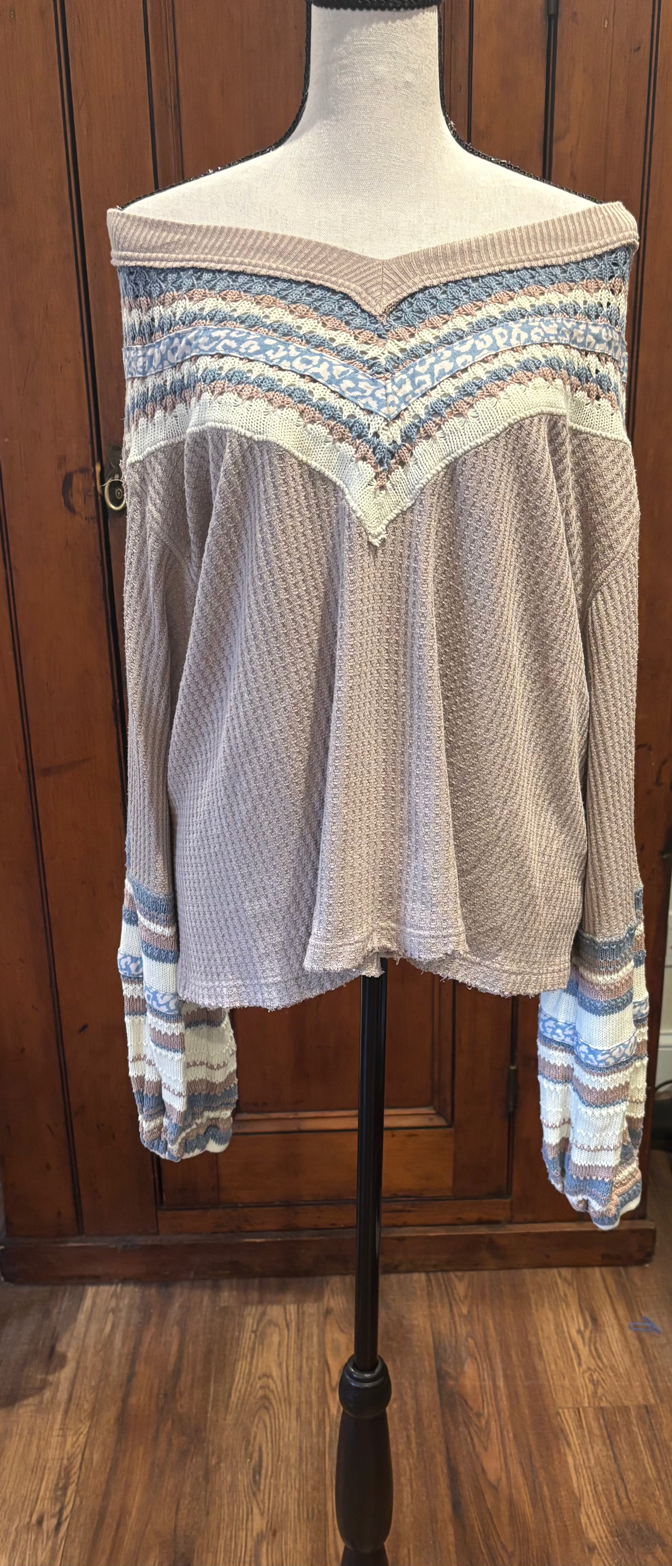 Free People Pullover Sweater, Size Small