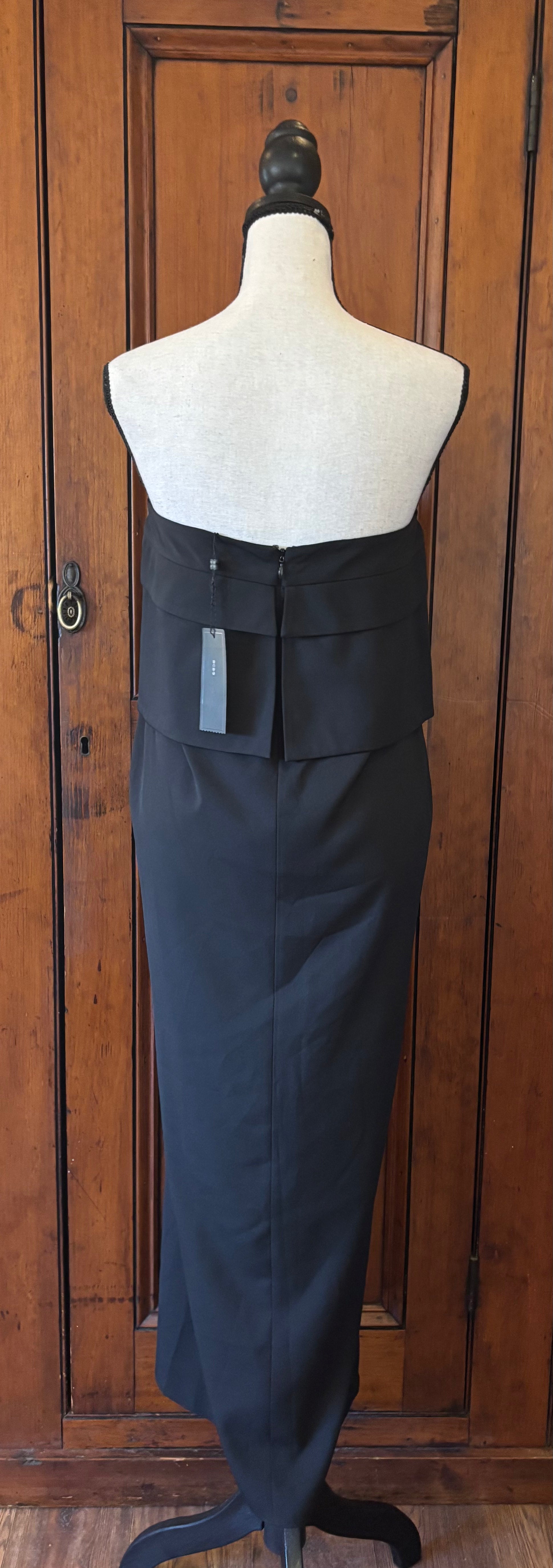 BCBGMAXAZRIA Black Cocktail Dress, Size 8, New With Tags