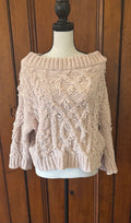 Aakaa Pullover Sweater, Size Medium