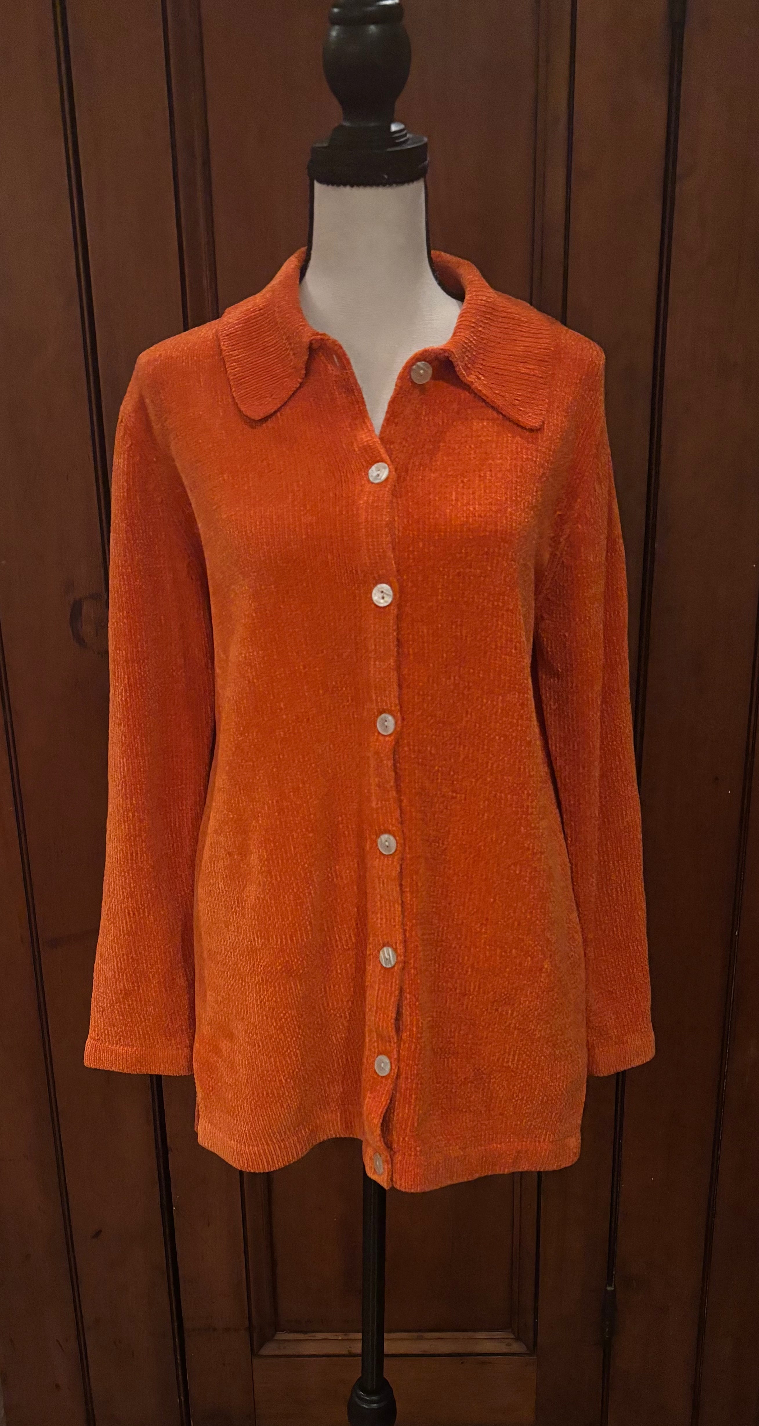 Denim & Co. Cardigan Sweater, Size Small