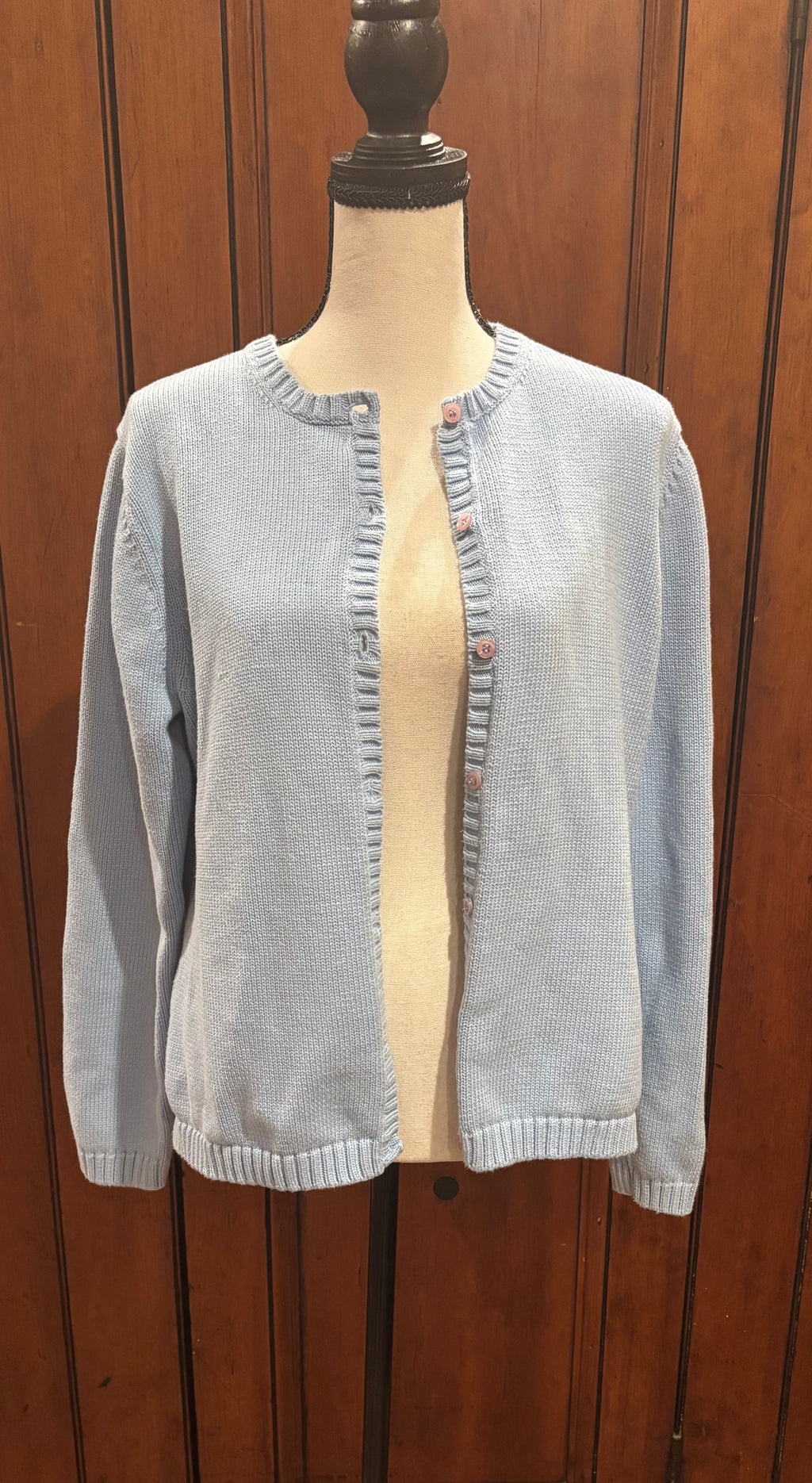 L.L.Bean Cardigan Sweater, Size Medium