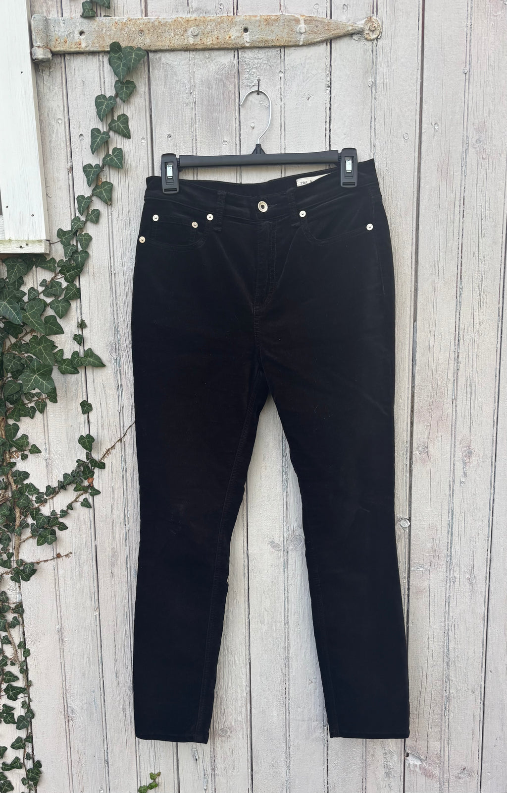 Rag & Bone Black Dress Jeans, Size 26