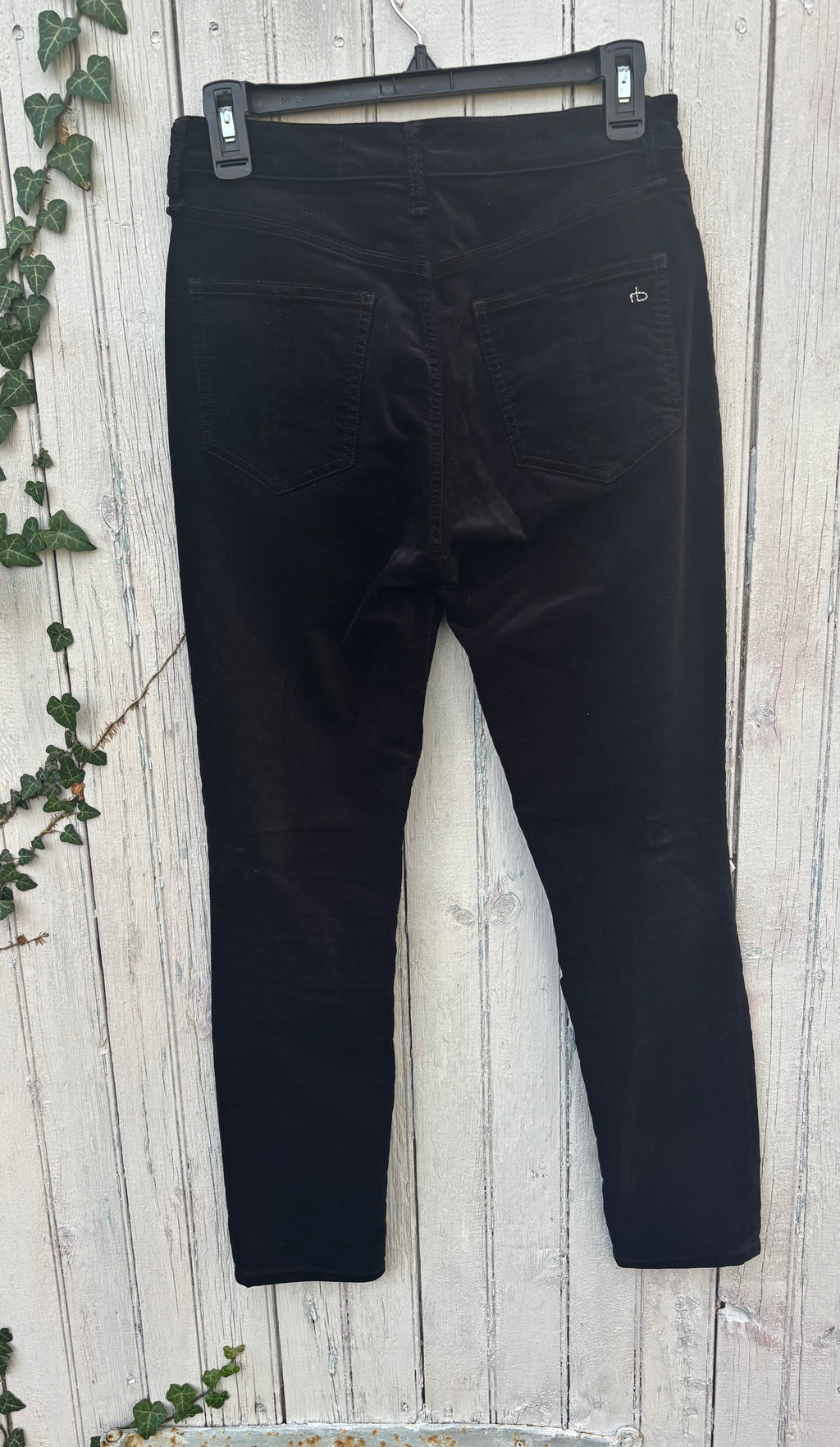 Rag & Bone Black Dress Jeans, Size 26