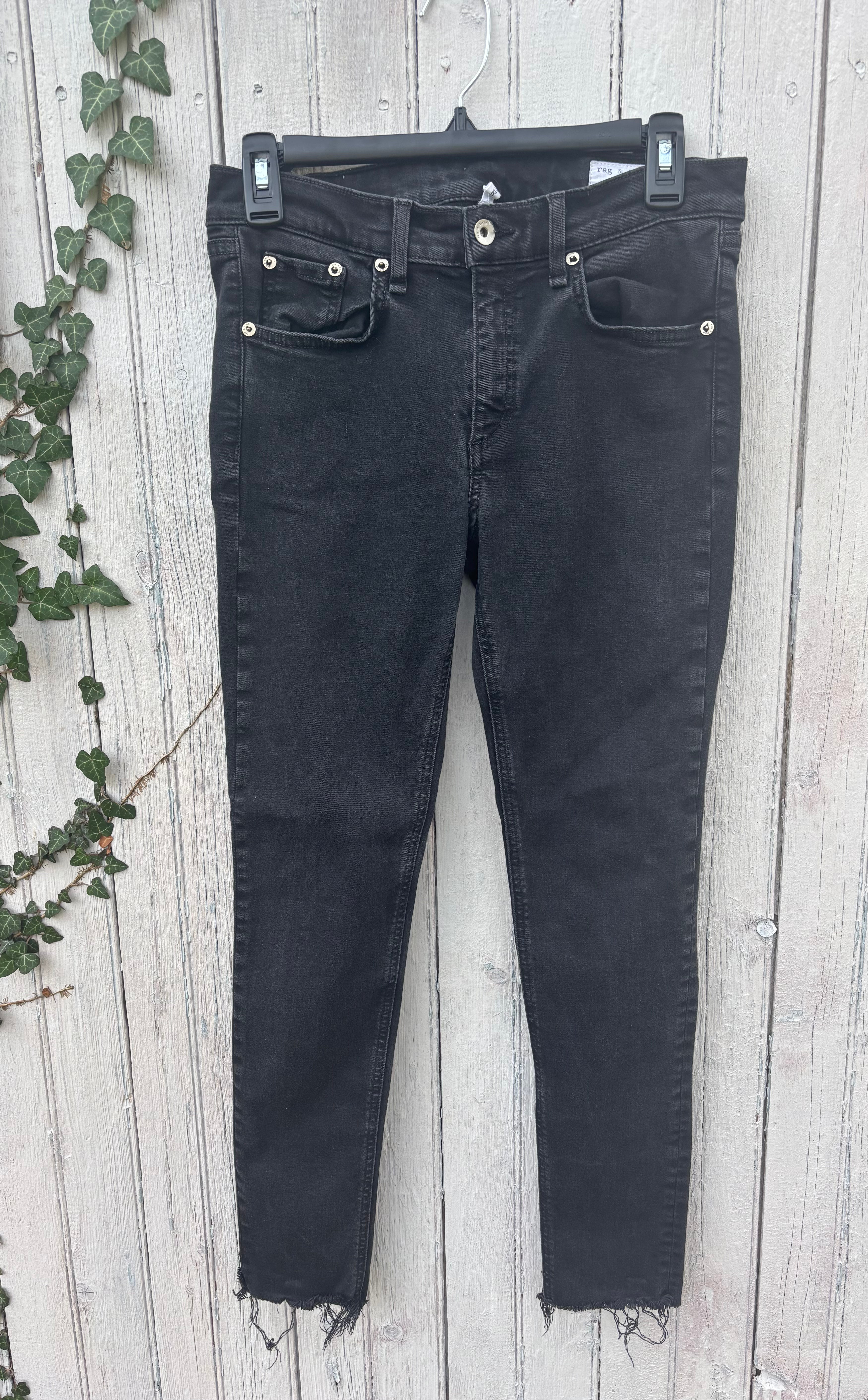 Rag & Bone Black Jeans, Size 29