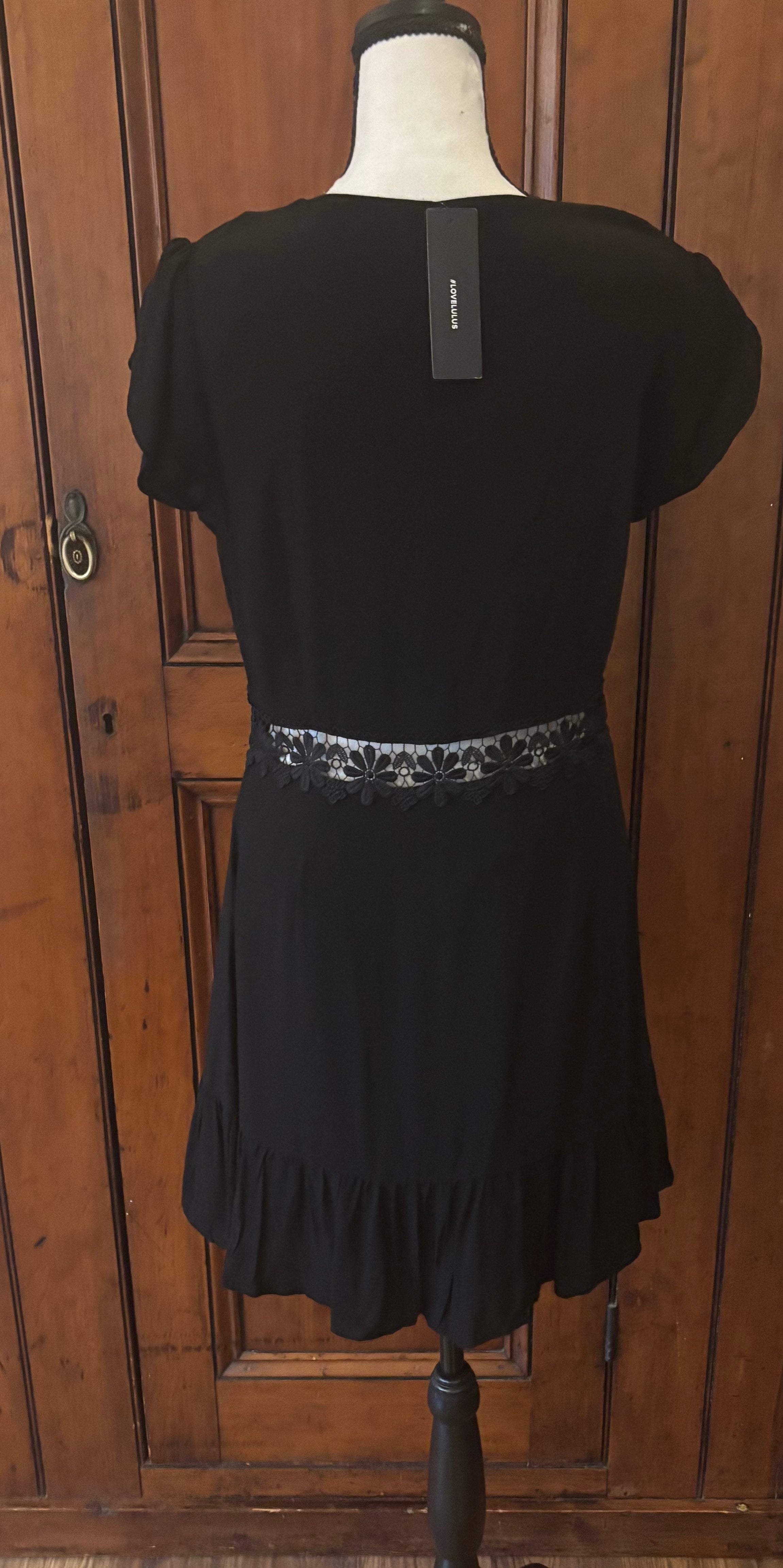 Lulus Little Black Dress, Size Medium