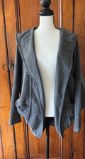 Storia Hooded Cardigan, Size Small