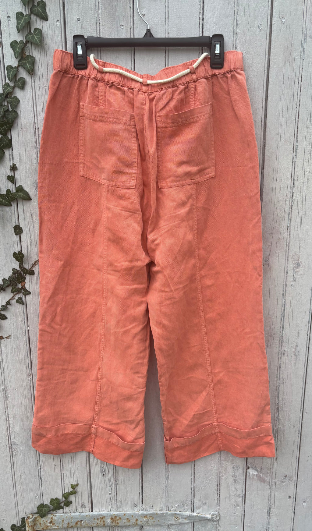 Calypso St. Barth Linen Pants, Size Medium