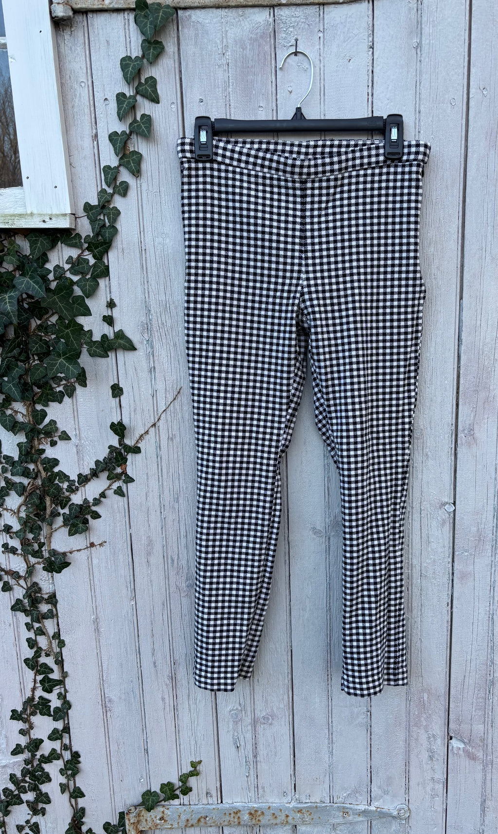 Free People Checkered Pants, Size 6