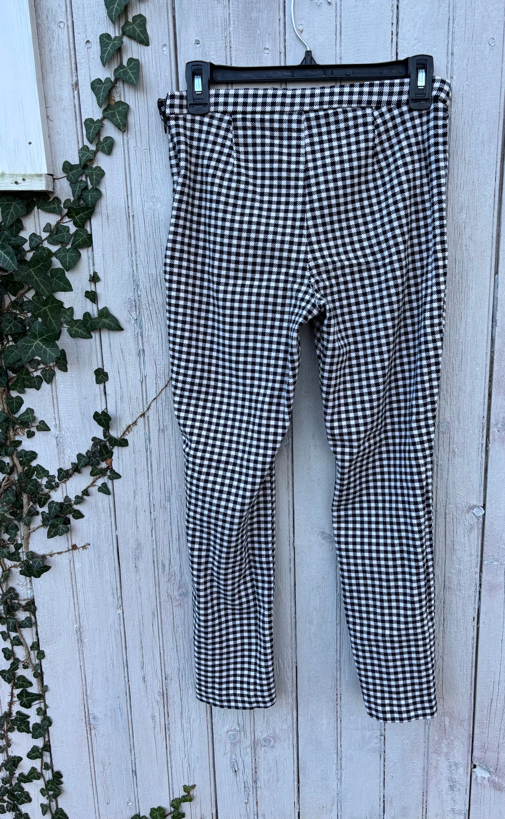 Free People Checkered Pants, Size 6
