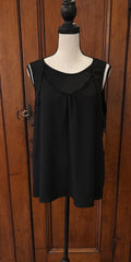 Cooper & Ella Sleeveless Blouse, Size Large