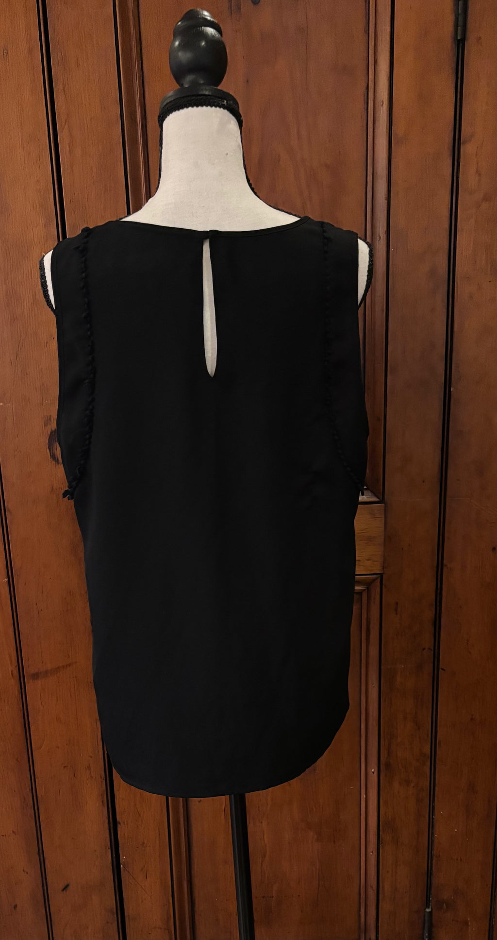 Cooper & Ella Sleeveless Blouse, Size Large