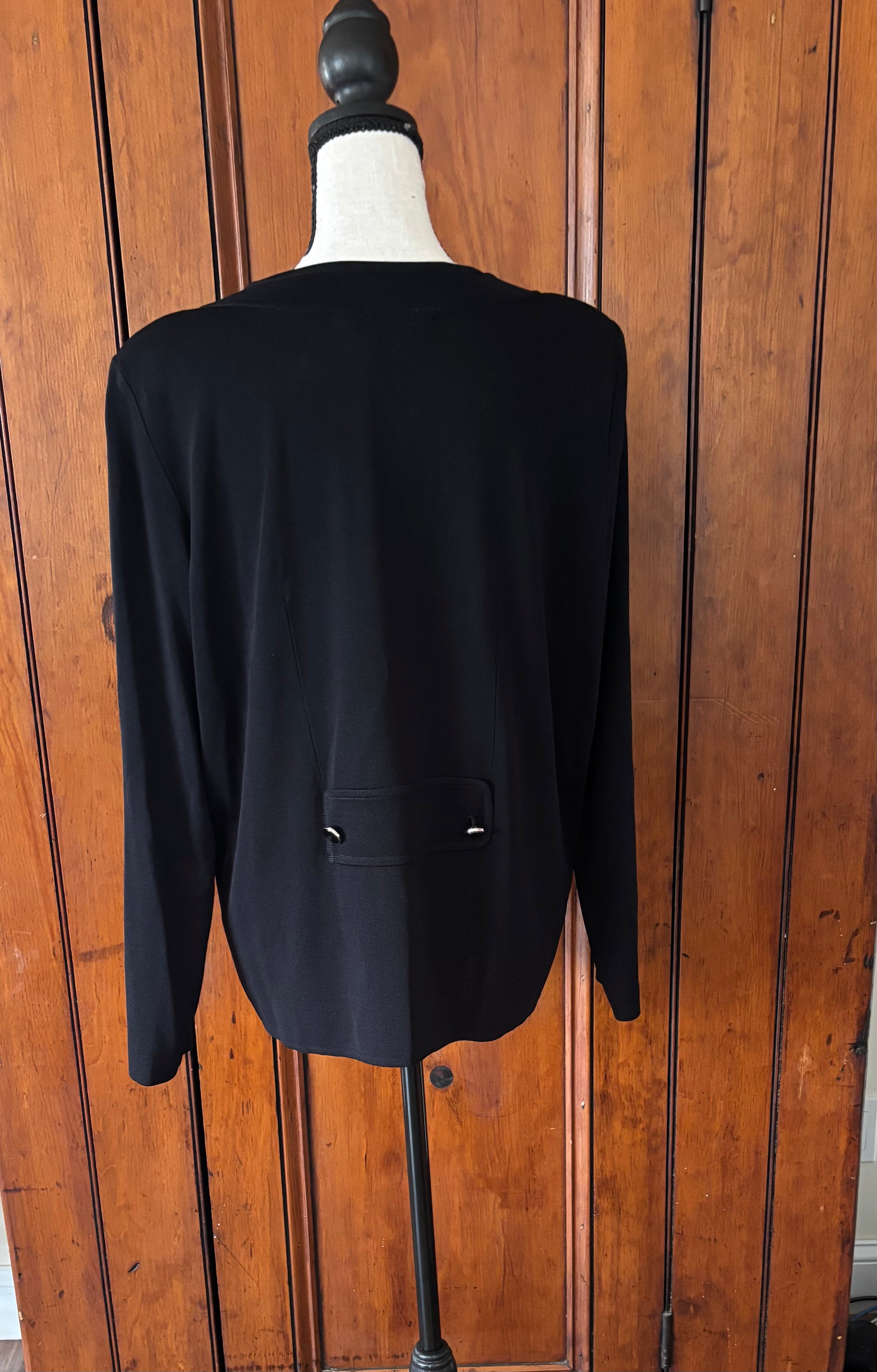 Misook Cardigan Sweater, Size Medium