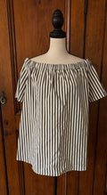 Vince Camuto Short Sleeve Top, Size Large