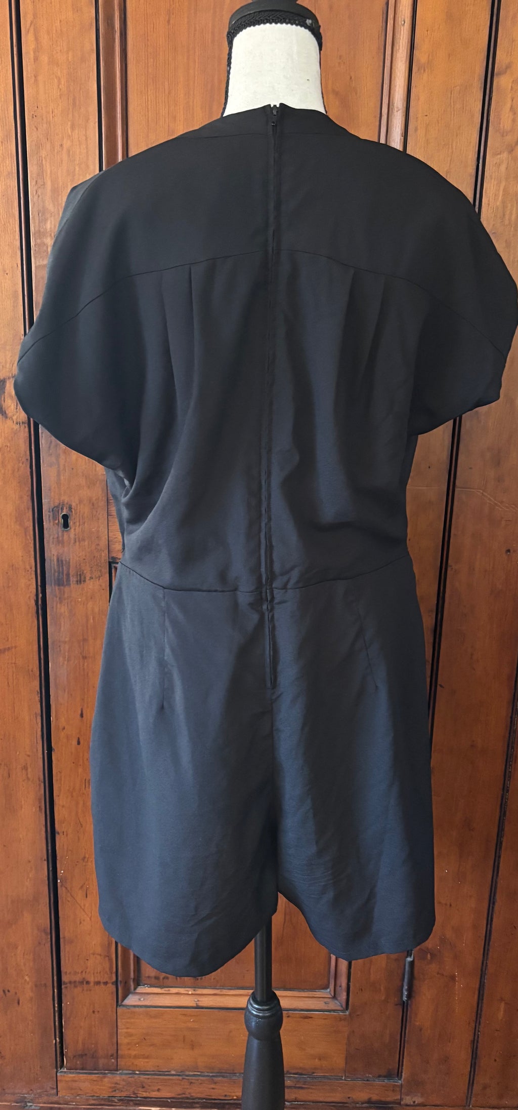 Bisou Bisou Black One-Piece, Size 16