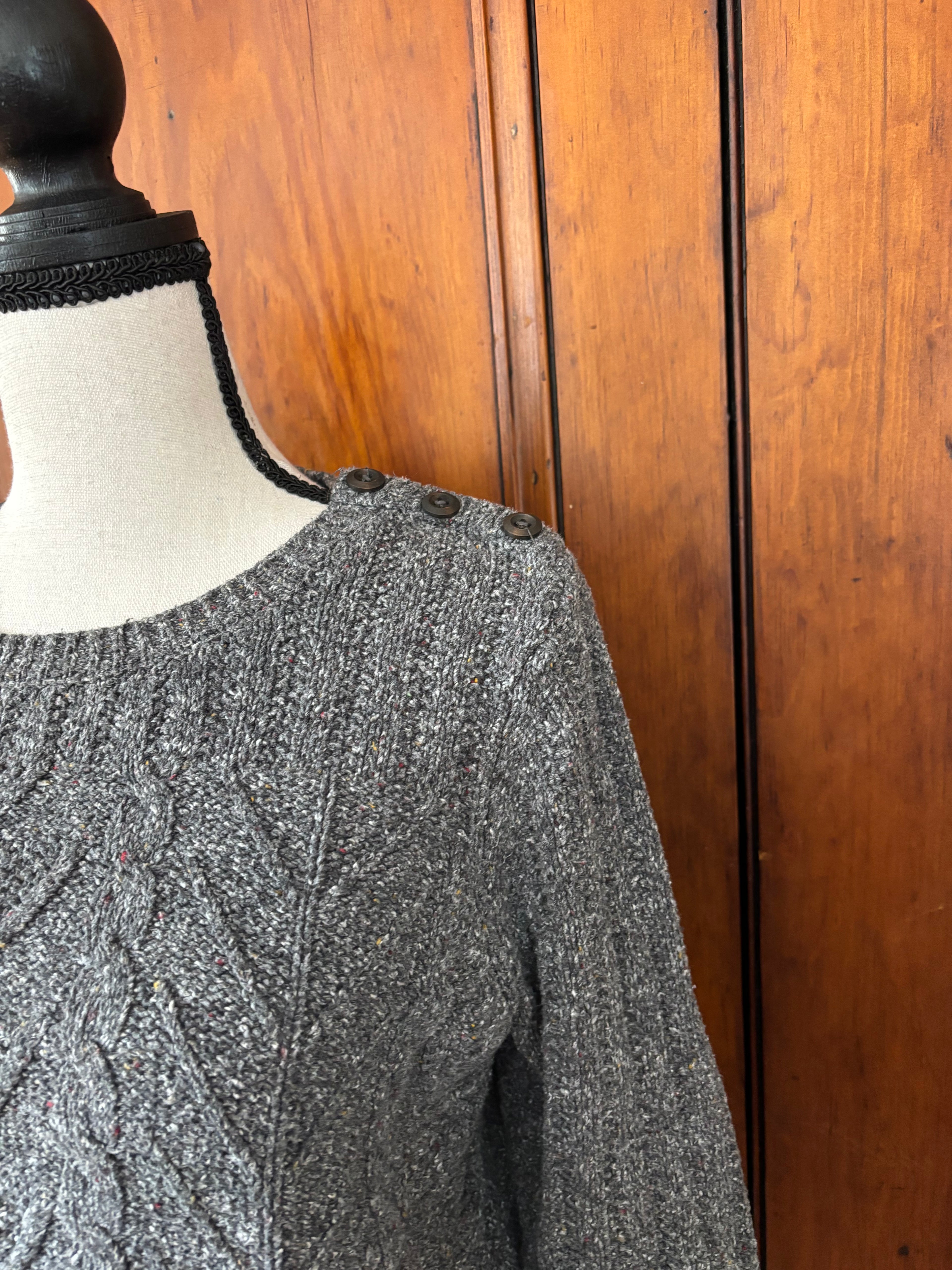 RuffHewn Pullover Sweater, Size Medium