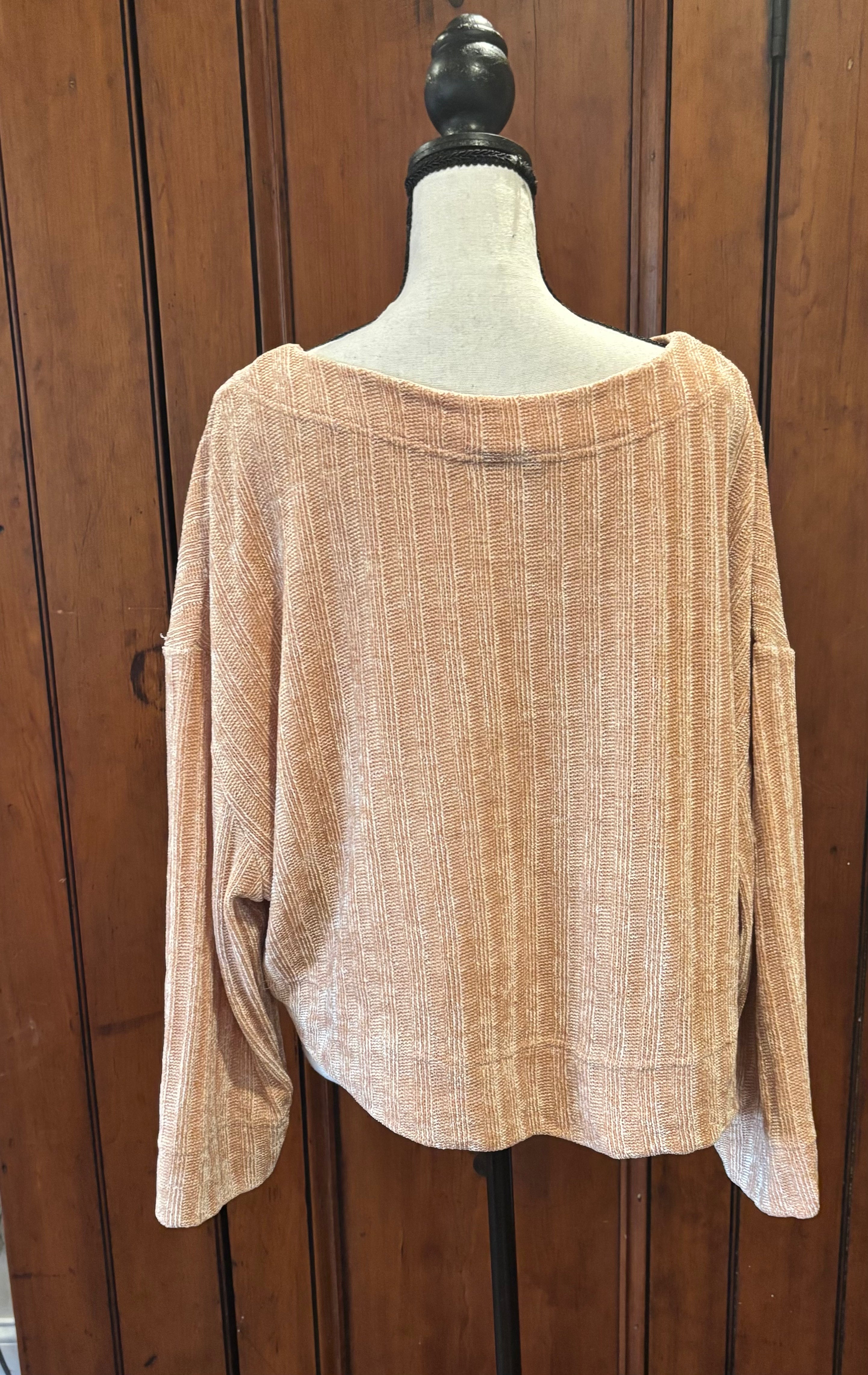 Out From Under Pullover Sweater, Size Medium