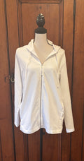 Style & Co. Zip-Up Sweatshirt, Size Medium
