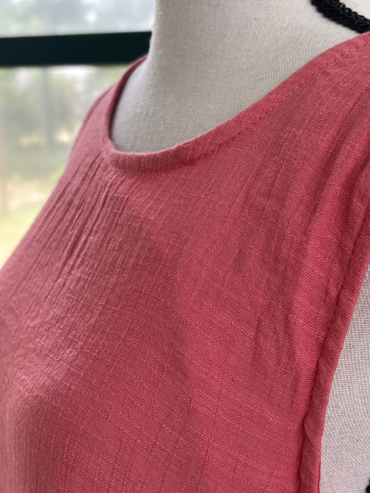 Robert Louis Sleeveless A-Line Dress | Light Coral | Size XL | New with Tags
