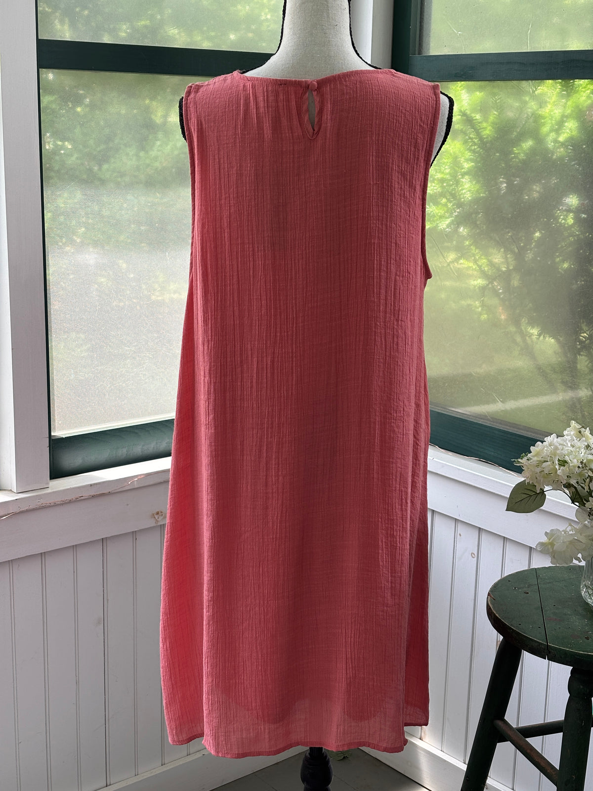 Robert Louis Sleeveless A-Line Dress | Light Coral | Size XL | New with Tags