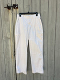 Abercrombie & Fitch Relaxed Cargo Pant | Cream | Size 29 (Size 8) | Like New