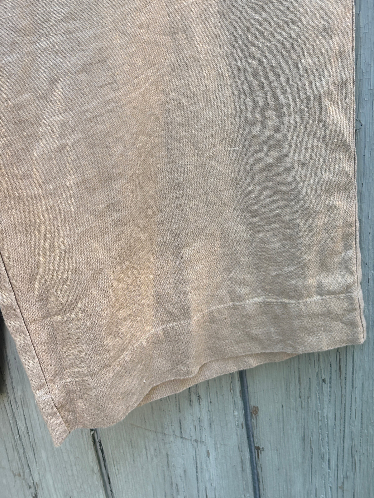 Joie Metallic Linen Wide-Leg Pants | Rose Gold | Size L | New with Tags