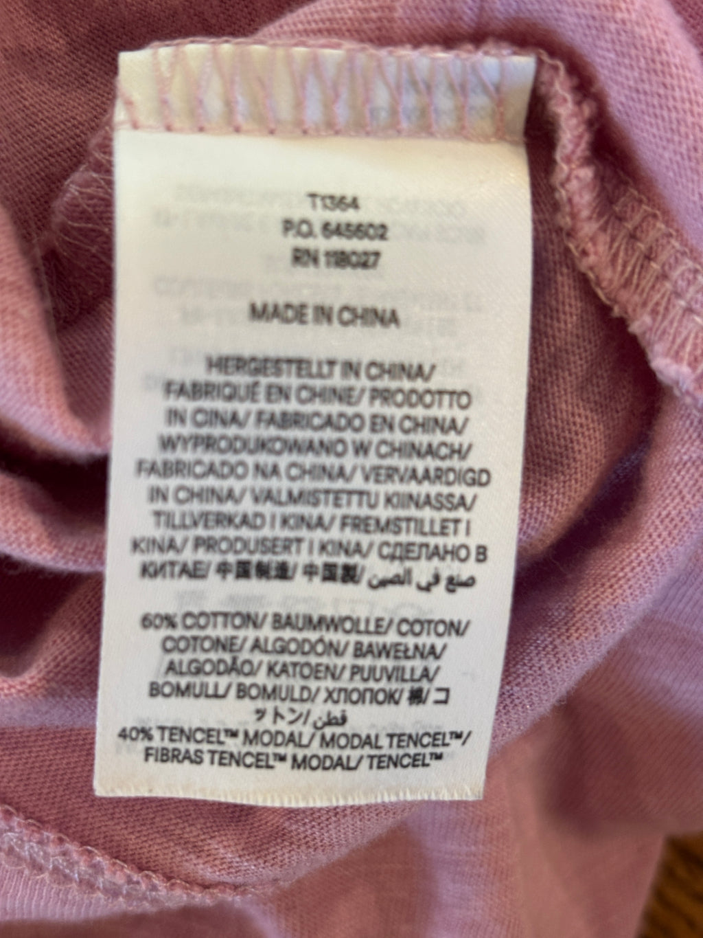 Boden Mauve Puff Sleeve Scoop Neck Top | Size US 4 | Like New