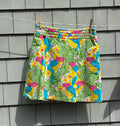 Lilly Pulitzer Tropical Toucan Print Skort | Pink, Green & Blue | Size 6 | Like New