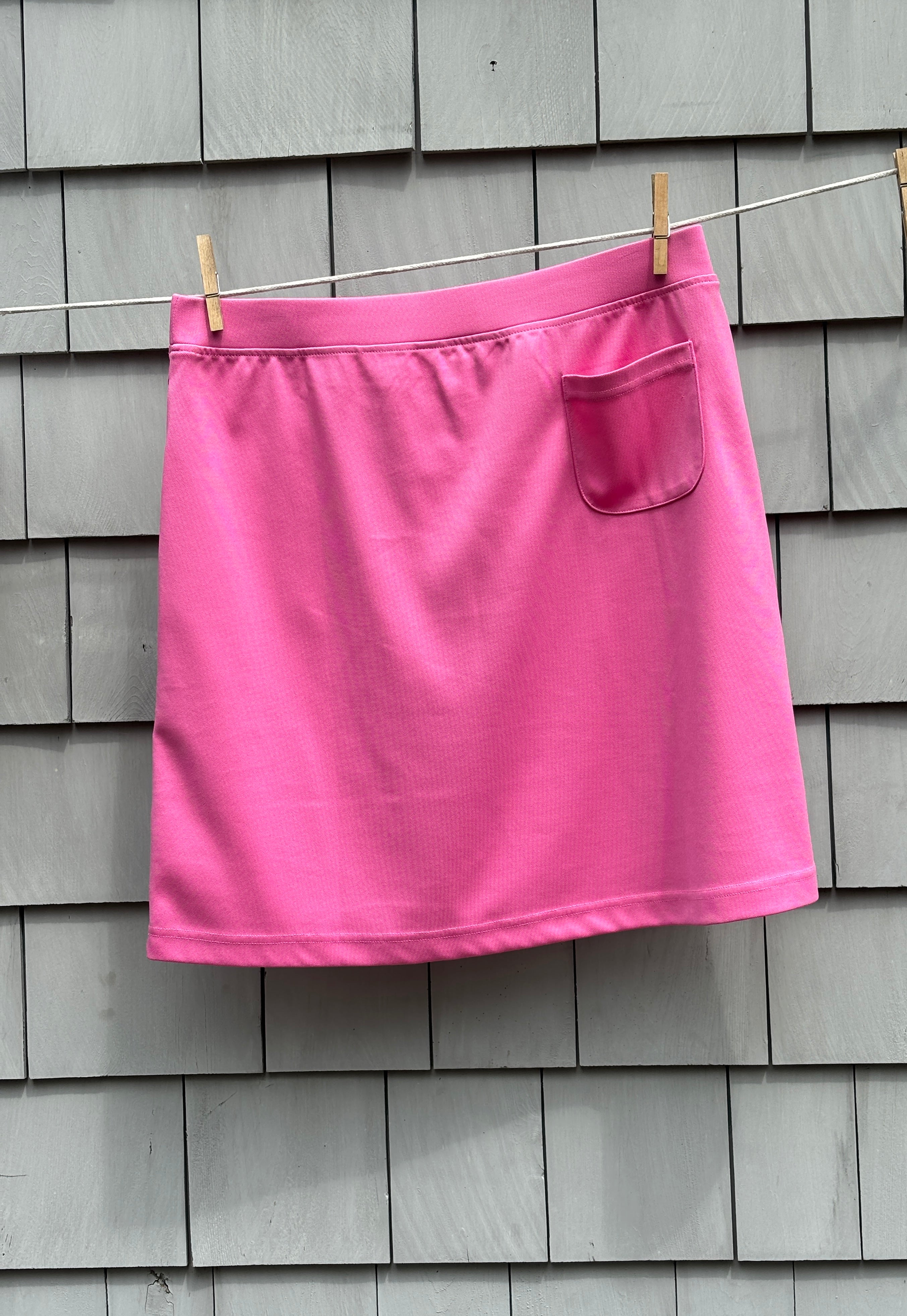Lilly Pulitzer Pink Palm Tree Logo Skirt | Size M | Like New