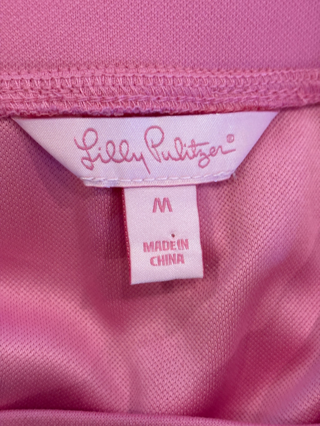 Lilly Pulitzer Pink Palm Tree Logo Skirt | Size M | Like New