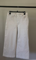 unpublished Gemma Crystal High-Rise Wide Leg Cropped Jeans Size 10 NWT
