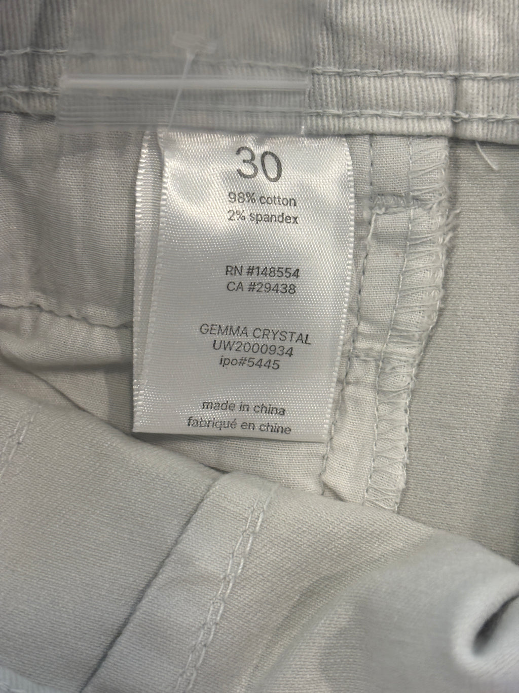 unpublished Gemma Crystal High-Rise Wide Leg Cropped Jeans Size 10 NWT
