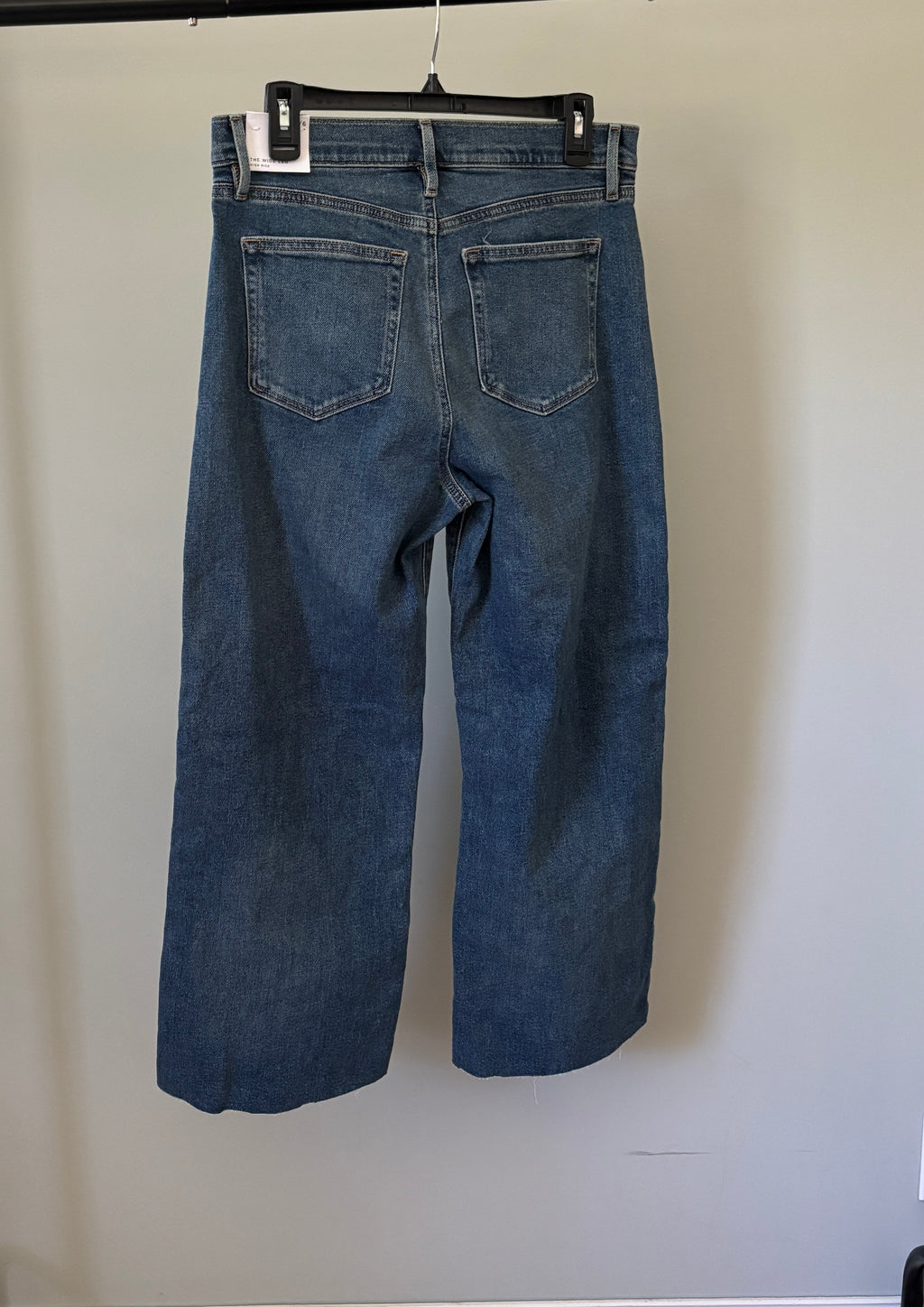 LOFT "The Wide Leg" High Rise Jeans 28/6 NWT