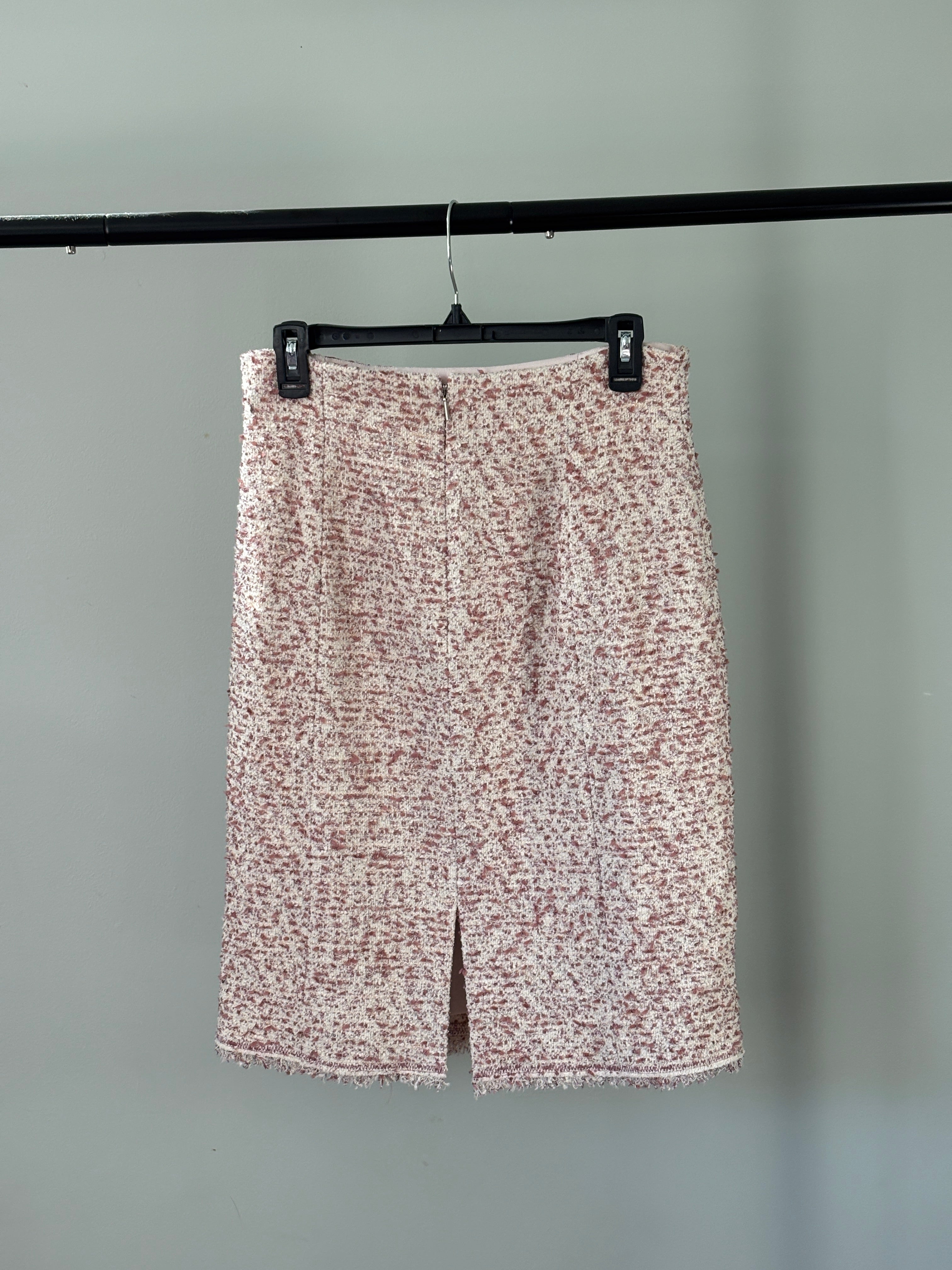 Tailored by Rebecca Taylor Tweed Pencil Skirt Size 8 NWT