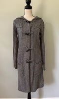 Joie Heather Grey Hooded Toggle Duster Cardigan — Size XS Like New