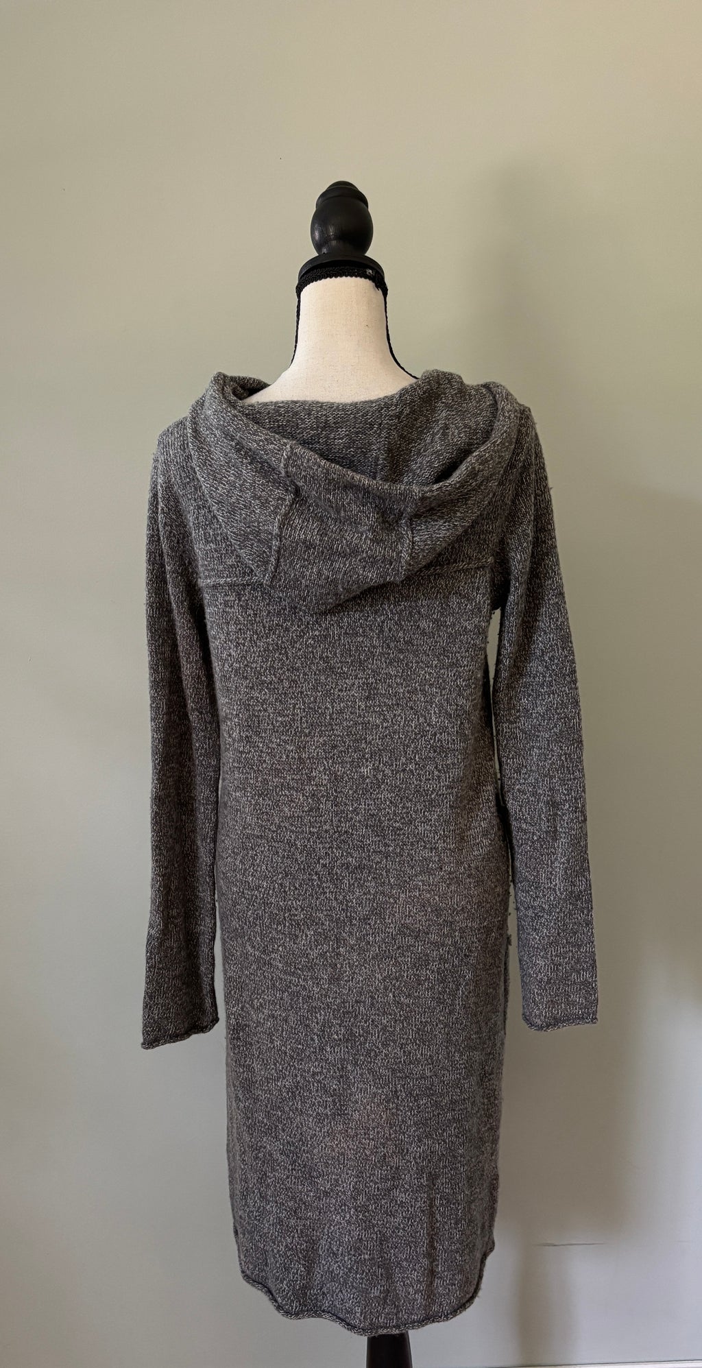 Joie Heather Grey Hooded Toggle Duster Cardigan — Size XS Like New