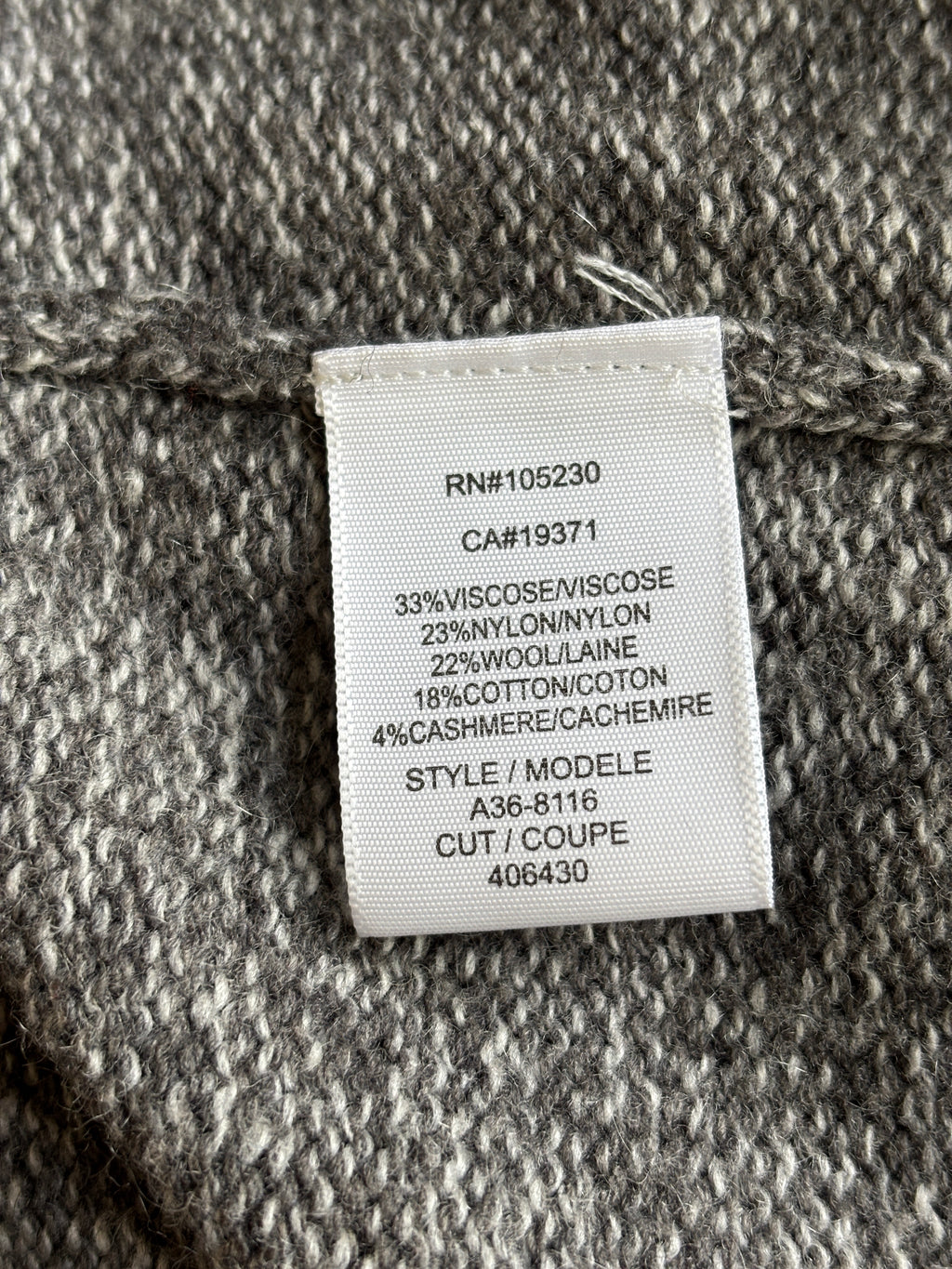 Joie Heather Grey Hooded Toggle Duster Cardigan — Size XS Like New