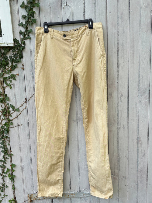 AG Adriano Goldschmied The Marshall Slim Trouser | Wheat | Size 34R | New with Tags - Sassy and Chic
