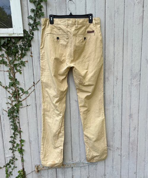 AG Adriano Goldschmied The Marshall Slim Trouser | Wheat | Size 34R | New with Tags - Sassy and Chic